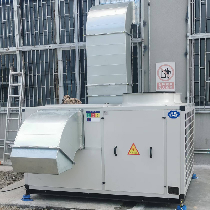 英騰全新風防爆屋頂式空調機