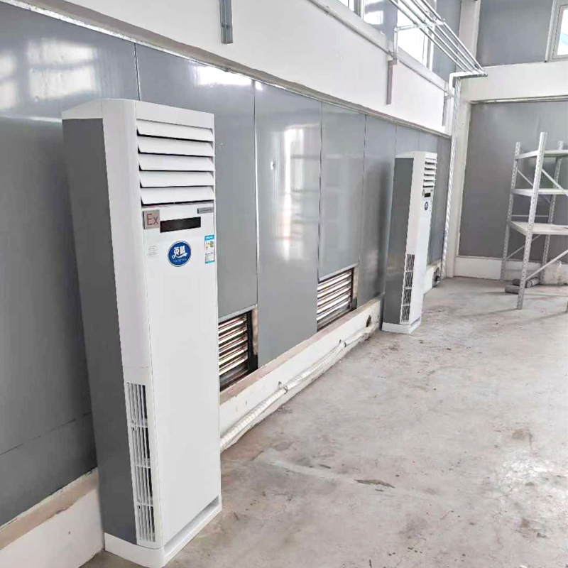 英騰3匹柜機安裝現(xiàn)場